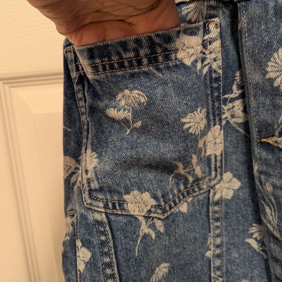 We The Free Opal Swing Denim Trucker Jacket - Picture 11 of 14